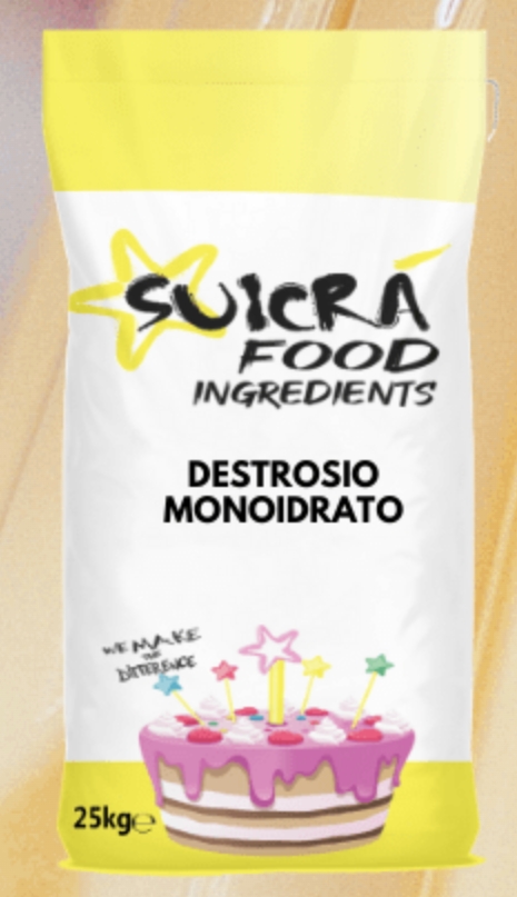DESTROSIO MONOIDRATO X 25 KG